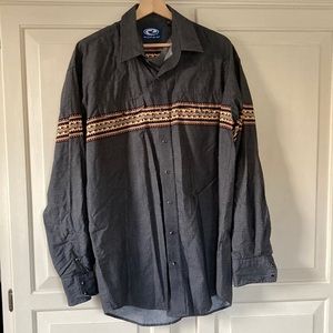 Roper Aztec western shirt EUC sz MT